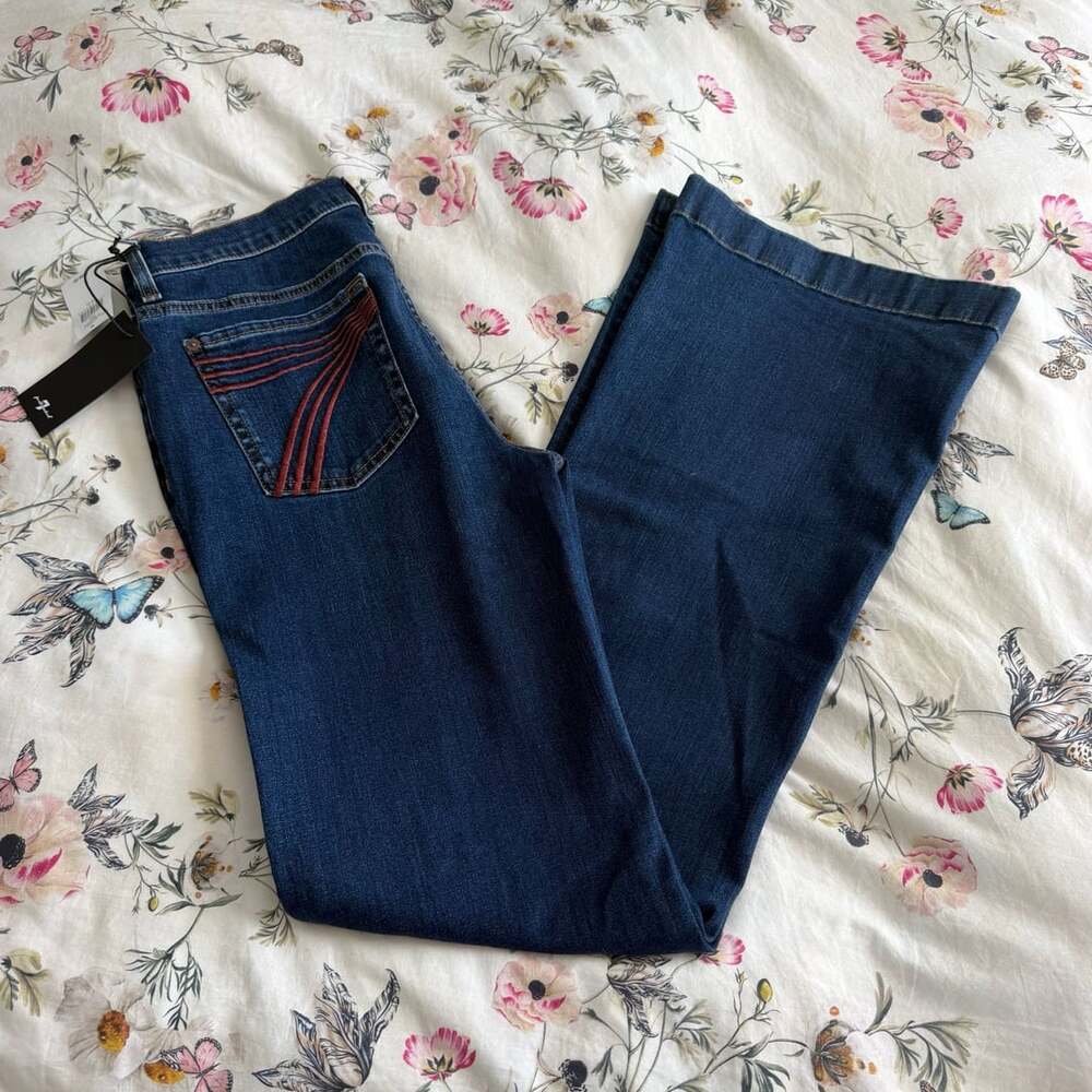 7 For All Mankind Dojo Trouser Jean Rebel New With Tags